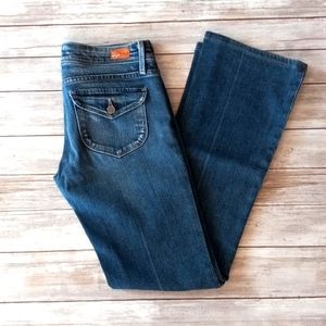 Paige Bootcut  Pico back buttons jeans